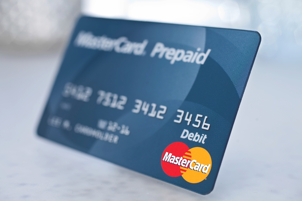 MasterCard Standard Prepaid Debit Card